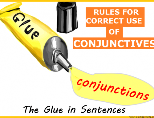 Rules for Conjunctions – English Study Material & Notes