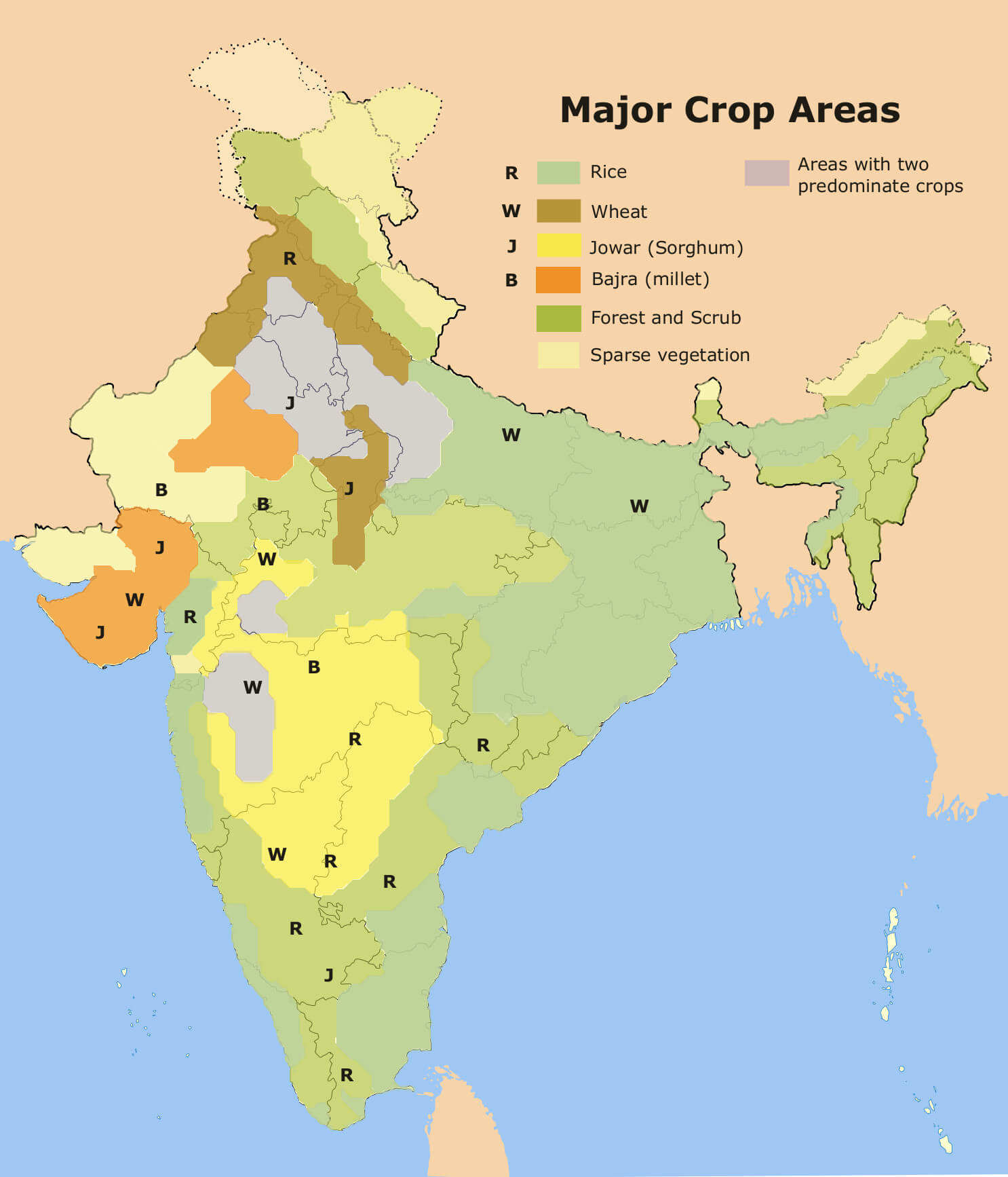 crops in india