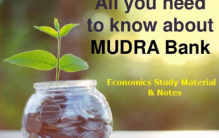 What is MUDRA Bank - Economics Study Material and Notes