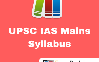 UPSC IAS Civil Services Mains Syllabus