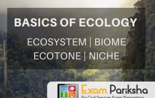 Basics of Ecology - Ecosystem, Biome, Ecotone, Niche