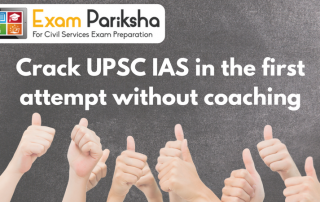 Crack IAS in first attempt without coaching