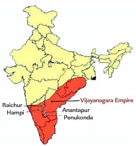 Vijayanagara Map