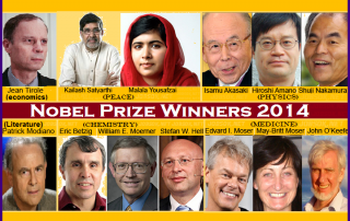 nobel prize winners 2014