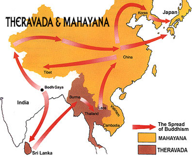 Hinayana and  mahayana