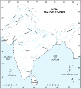 Rivers Of India - Geography Study Material & Notes