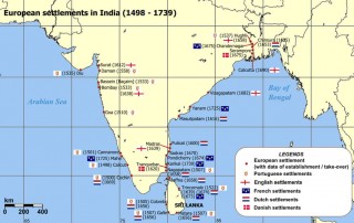 European settlements in India
