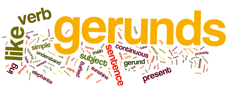 The Gerund - English Study Material & Notes