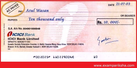 Crossing of cheque  Crossing of Cheque and its different types