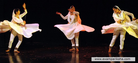 kathak dance - Indian classical dance study material & notes