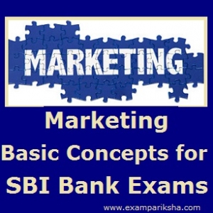 Basic Concepts of Marketing - Banking Study Material & Notes
