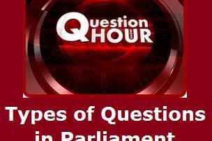 Types of Questions in Parliament - Political Science Study Material & Notes