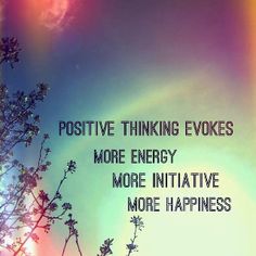 positive thinking