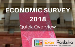 Highlights of Economic Survey 2018