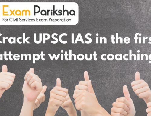 Crack UPCS IAS in the first attempt without coaching
